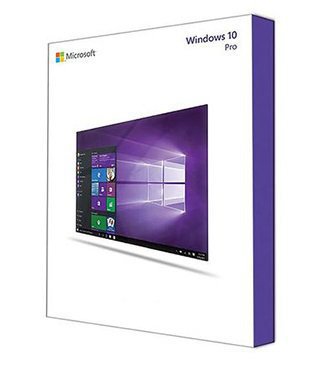 Windows 10 Професійна, RUS, Box-версія (FQC-10151) розкрита упаковка